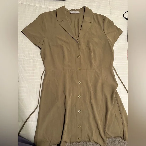 Everlane The Japanese GoWeave Notch Shirtdress - Picture 1 of 11